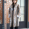 Bella Women's Long Coat | Warm Bobcat Fabric, Plus Size 0