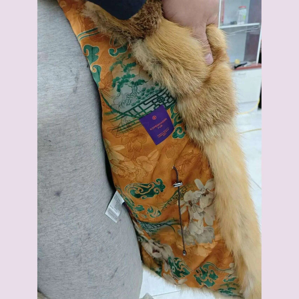 Fiona Women's Fox Fur Coat | 100% Real Fur, Winter Outerwear 2