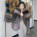 Fiona Women's Fur Coat | Genuine Fox Fur, Plus Size 0
