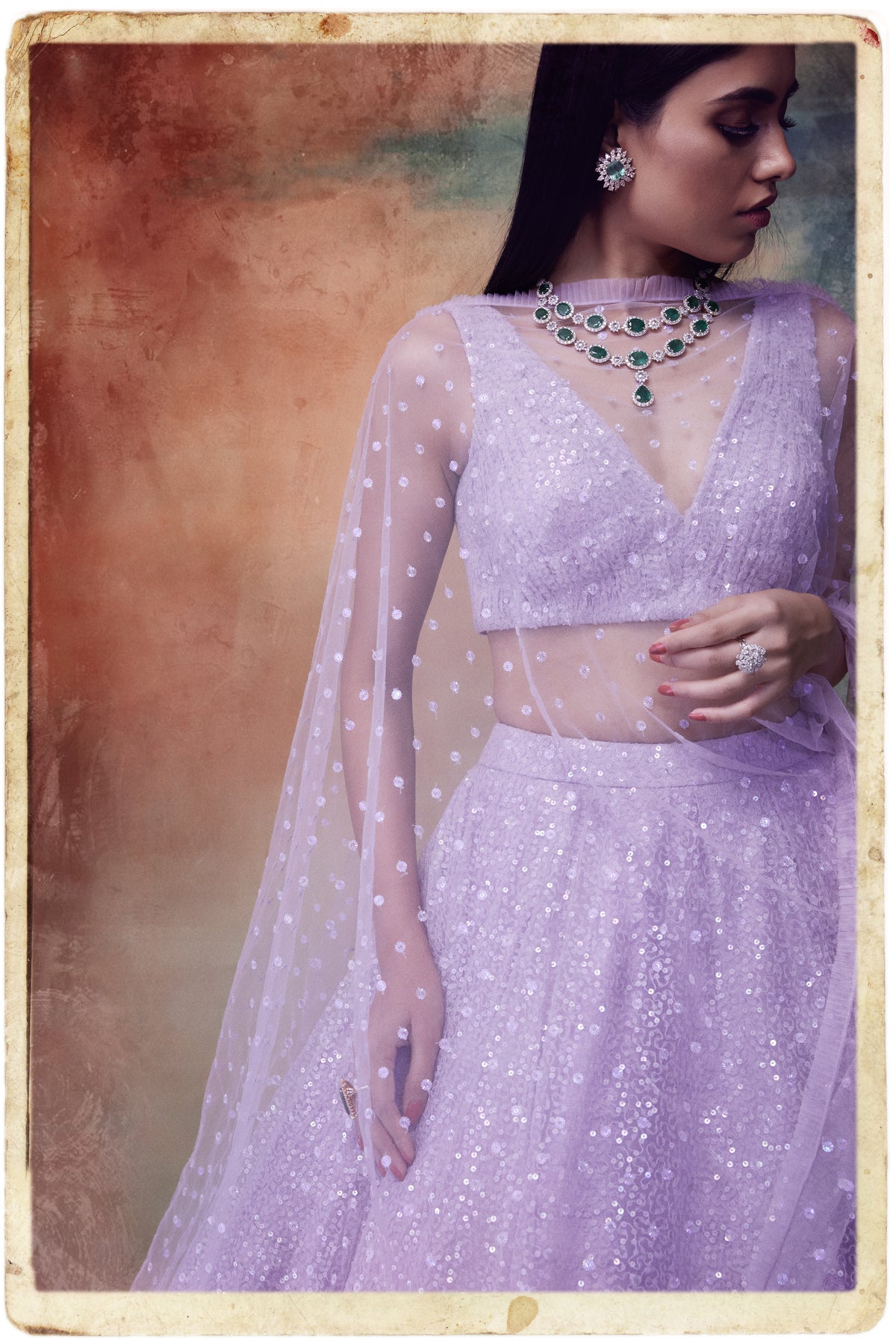 Fiona Women's Lehenga Choli | Full Sequin Design, Festive Wear 0