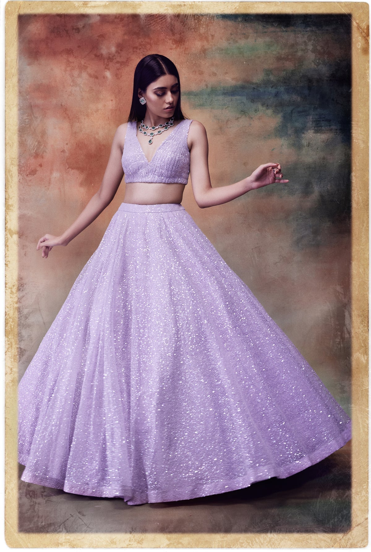 Fiona Women's Lehenga Choli | Full Sequin Design, Festive Wear 1
