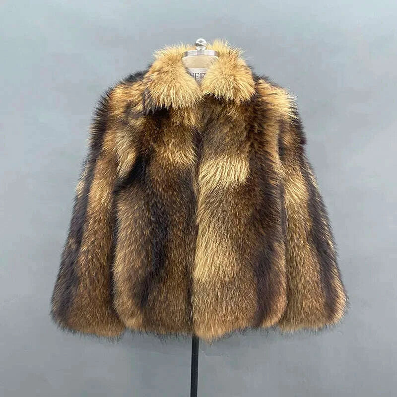 Jasper Men's Winter Coat | Real Raccoon Fur, Casual Luxury 6