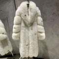 Mira Women's Coat | Genuine Fox Fur, Thick & Warm Winter Outerwear 0