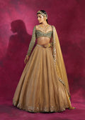 Mira Women's Wedding Lehenga Set | Hand Embroidered Blouse with Sequins 0