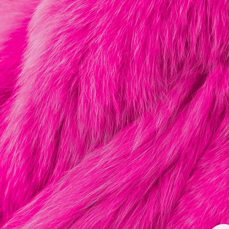Nina Women's Hooded Coat | 100% Fox Fur, Winter Warmth 2