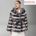 Nina Women's Winter Jacket | Genuine Rabbit Fur with Hood 0
