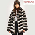 Nora Women's Rabbit Fur Jacket | Genuine Rex Rabbit, Winter Warmth 0