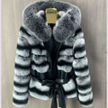 Rita Women's Coat | 100% Rabbit Fur, Thickened Winter Design 0