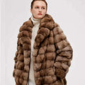 Sable Women's Coat | Vintage Style with Soft Fur 0