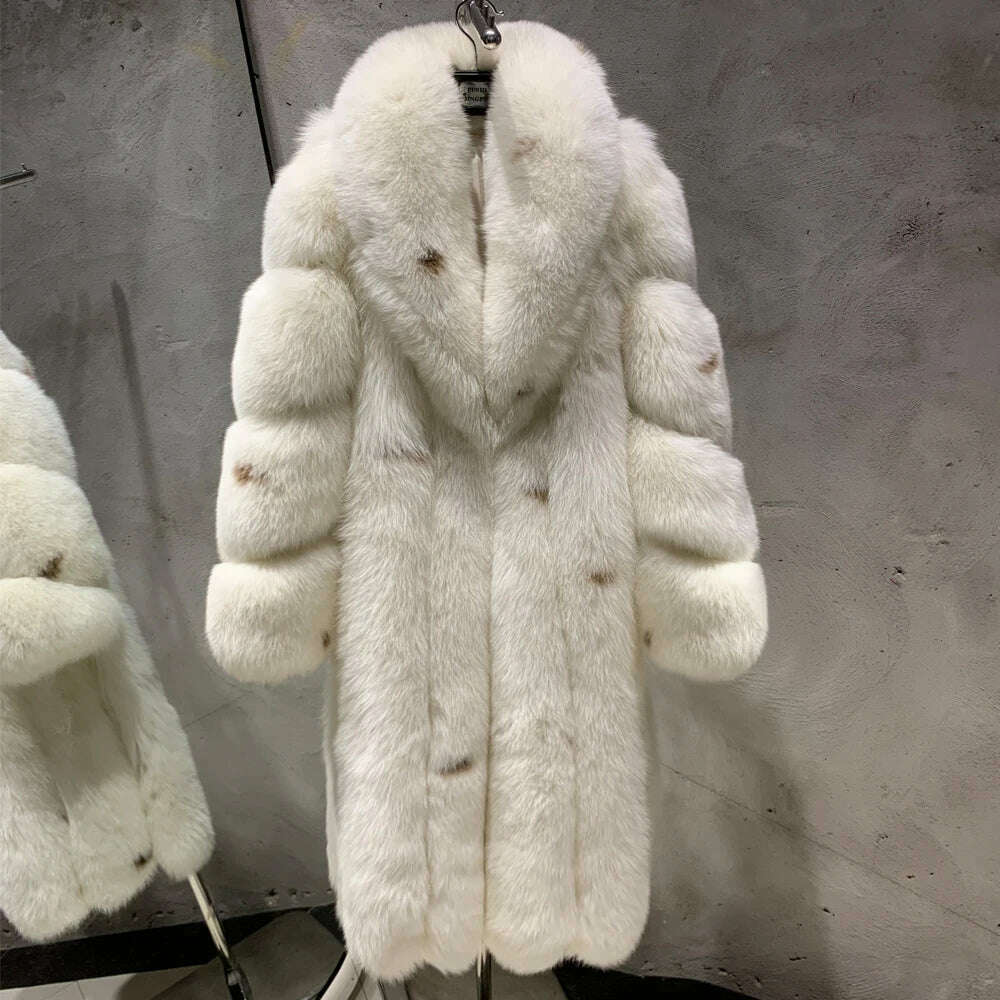 Wendy Women's Winter Coat | Real Fox Fur, Casual Warmth 0