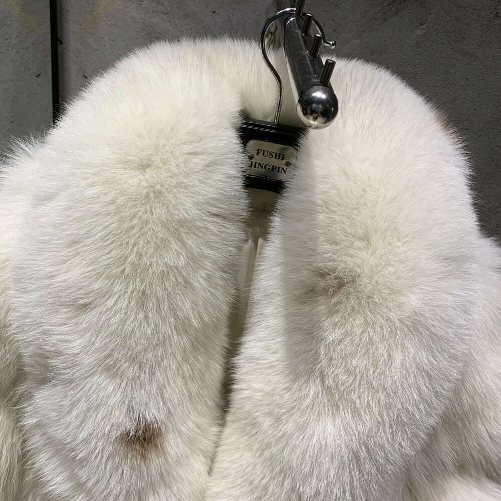 Wendy Women's Winter Coat | Real Fox Fur, Casual Warmth 2