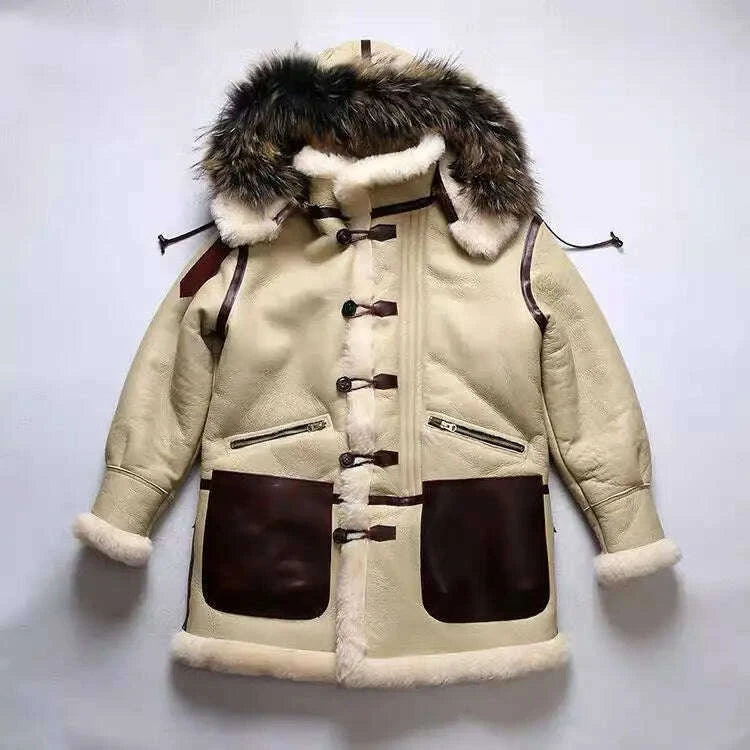 Winston Men's Bomber Coat | Faux Fur, Hooded 11