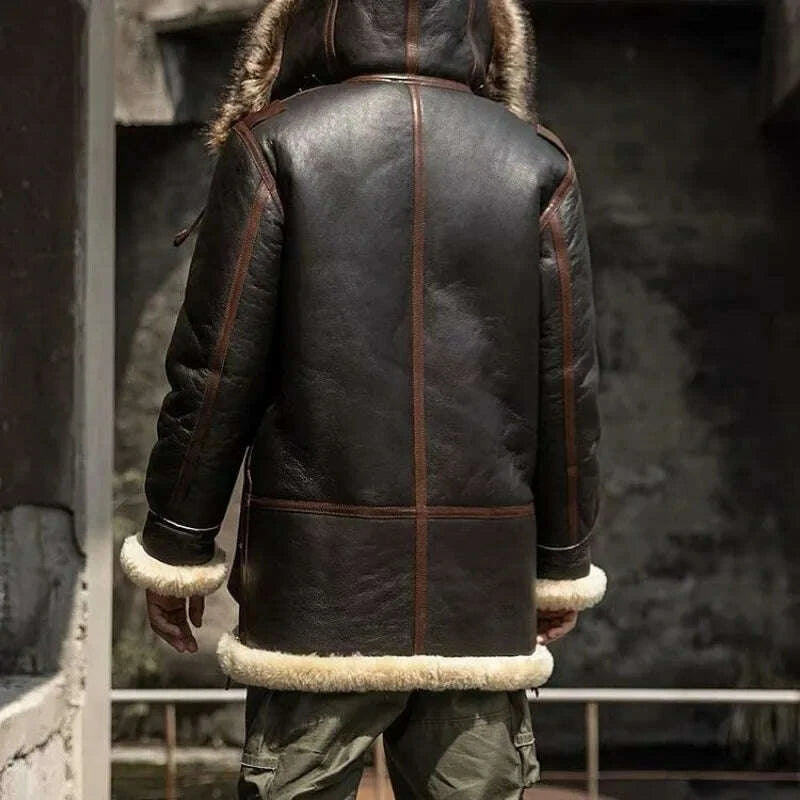 Winston Men's Bomber Coat | Faux Fur, Hooded 6